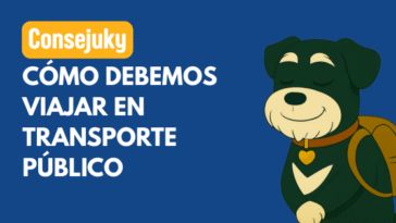 perro en transporte público en Barcelona