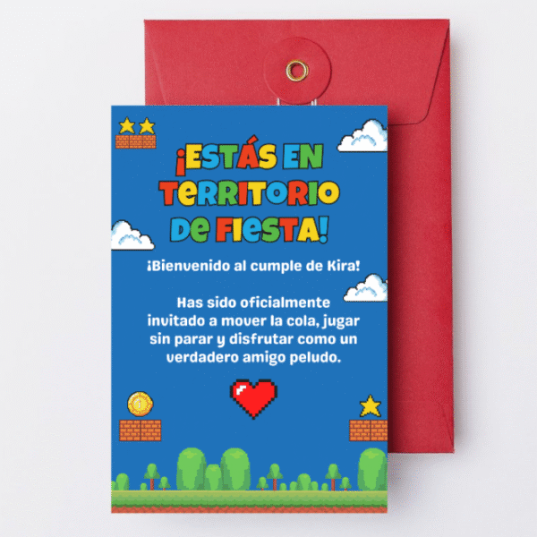 Tarjeta Bienvenida Nº3 - Imagen 2