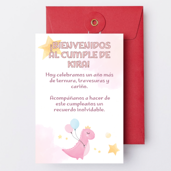 Tarjeta Bienvenida Nº4 - Imagen 2