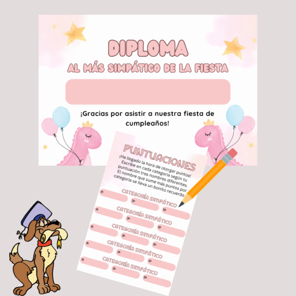 Tarjeta Puntuaciones Nº4 - Imagen 3