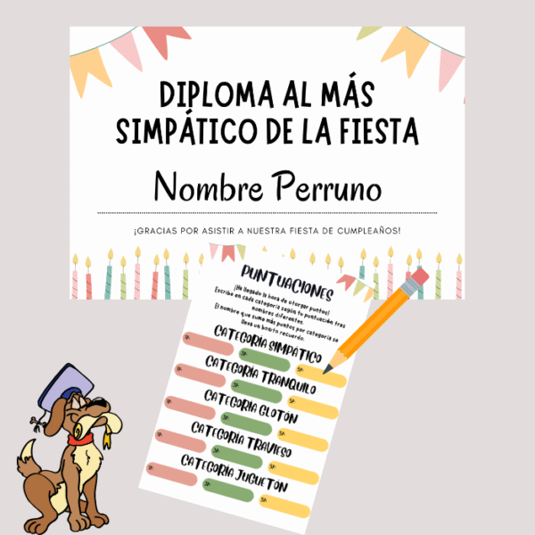 Tarjeta Puntuaciones Nº1 - Imagen 3