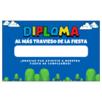 Diploma Nº3 (Pack de 5)