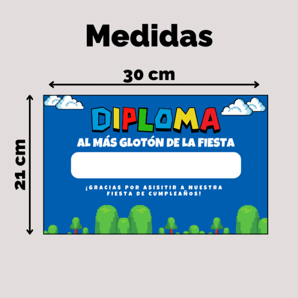 Diploma Nº3 (Pack de 5) - Imagen 4