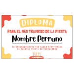 Diploma Nº2 (Pack de 5)