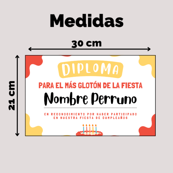 Diploma Nº2 (Pack de 5) - Imagen 4