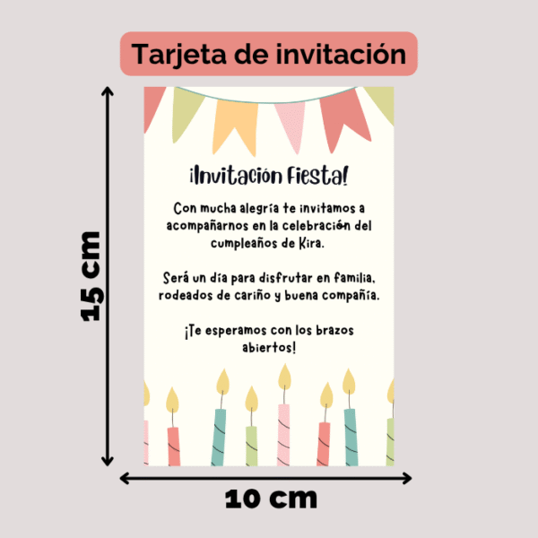 Kit para cumpleaños de mascota Nº1 - Imagen 7