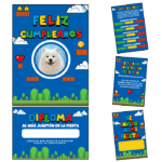 Kit para cumpleaños de mascota Nº3