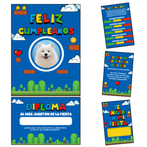 Kit para cumpleaños de mascota Nº3