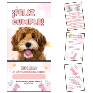 Kit para cumpleaños de mascota Nº4