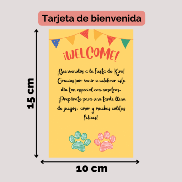 Kit para cumpleaños de mascota Nº2 - Imagen 8