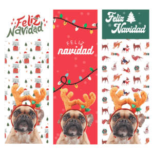Punto de libro "Navidad"