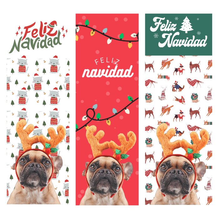 Punto de libro "Navidad"