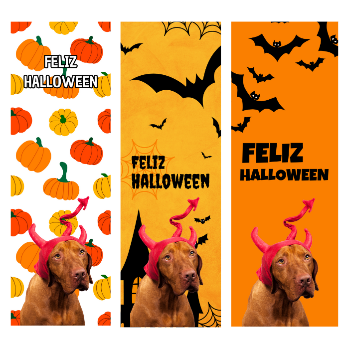 Punto de libro "Halloween"